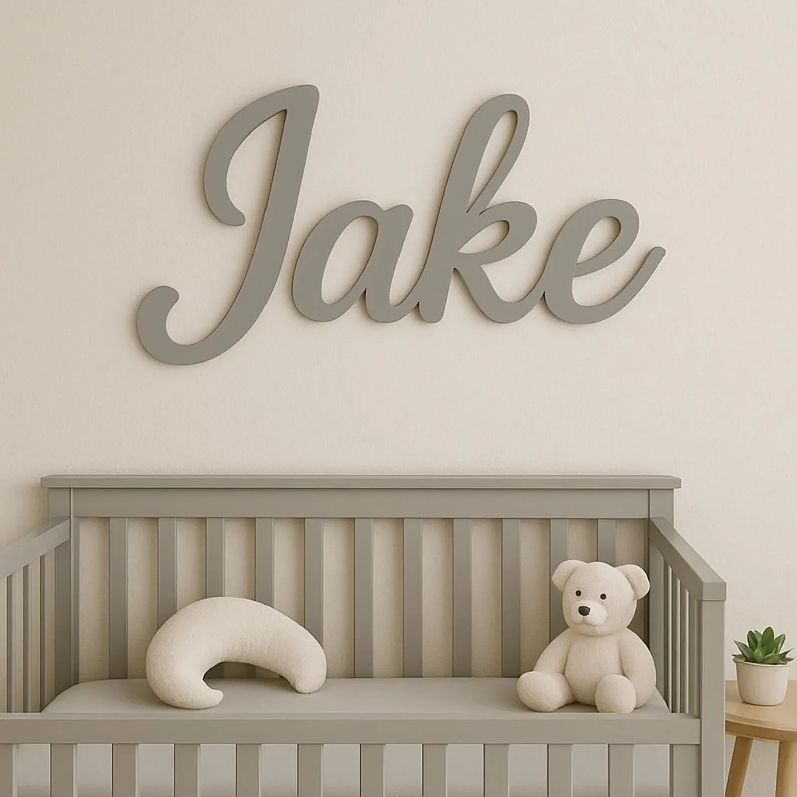 Baby Nursery Gender Neutral - Décor d’enfant personnalisé - Panneau de