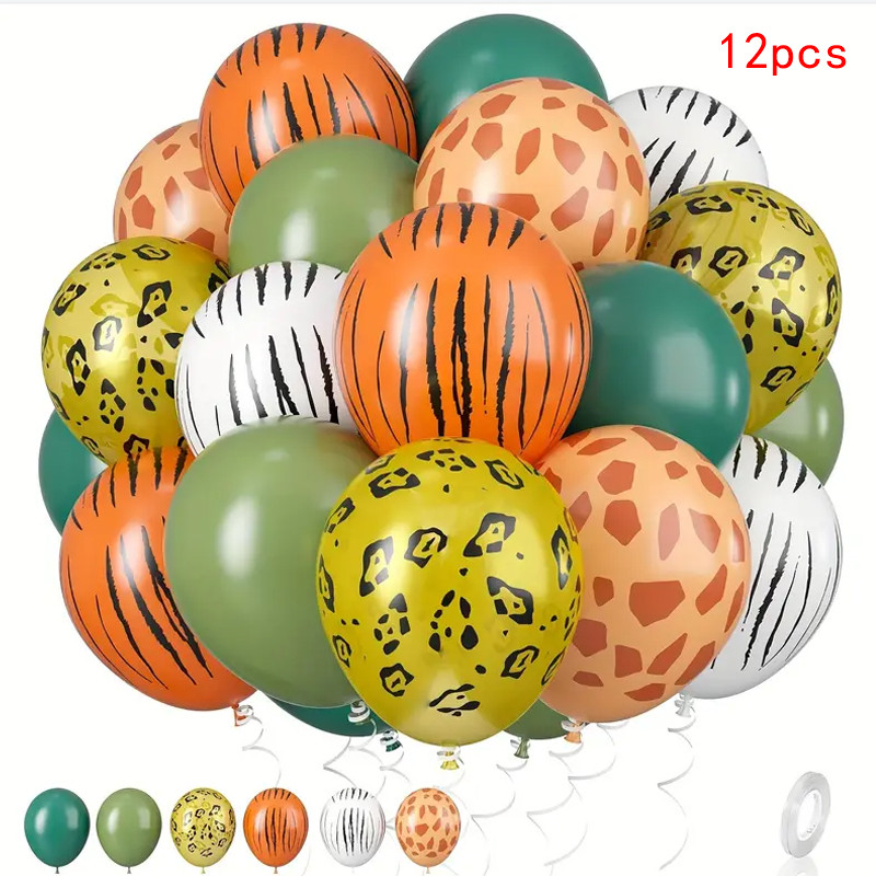 Baby Nursery Jungle Theme - Ballons de fête sur le thème