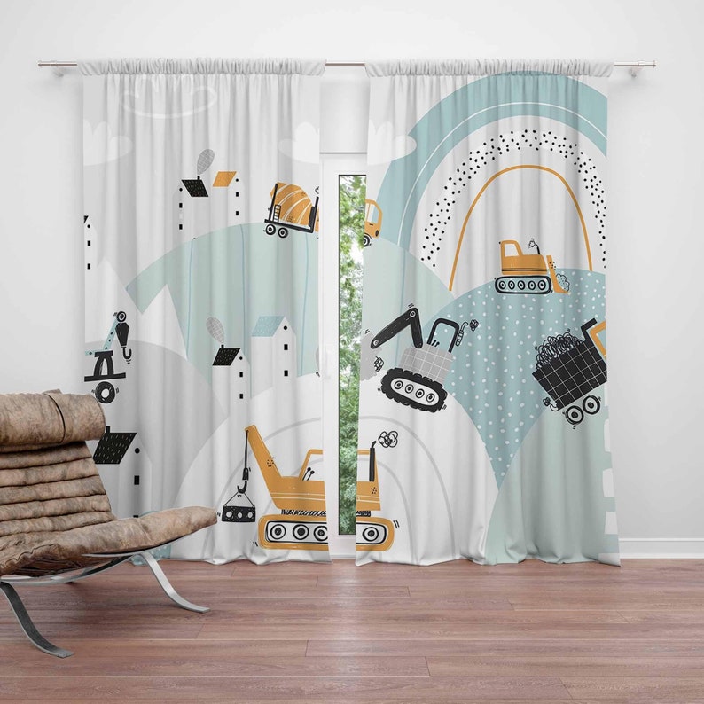 Baby Nursery Blackout Curtains - Rideaux de pépinière pour bébé garçon,