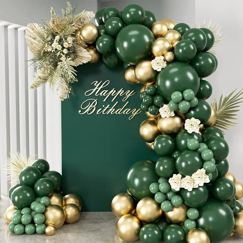 Baby Nursery Jungle Theme - Lot de 101 ballons en latex