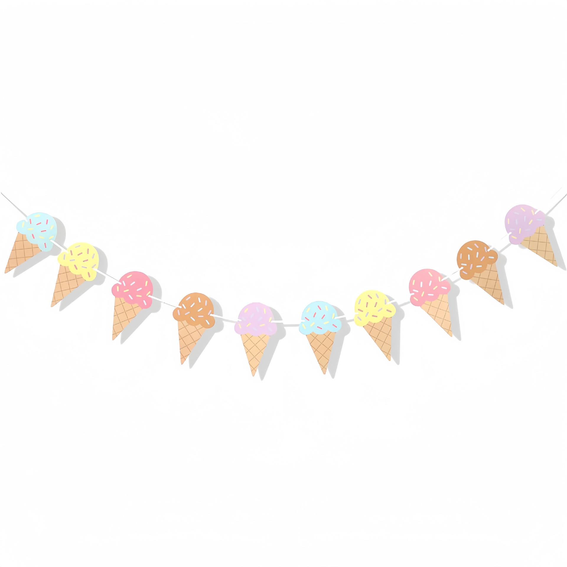 Baby Nursery Hanging Decor - Guirlande murale en papier sur le