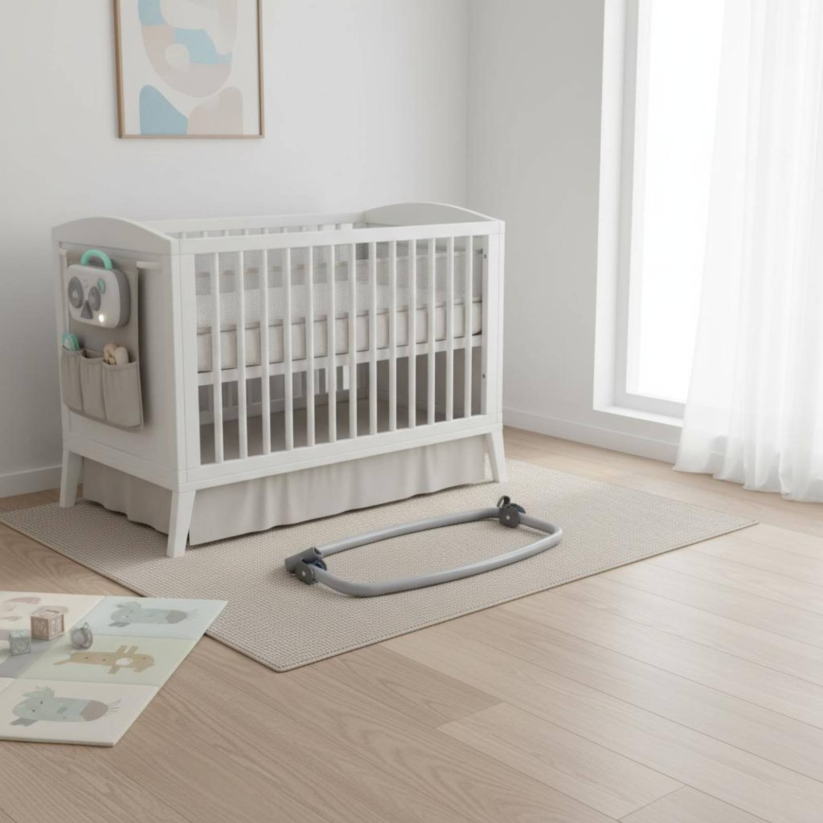 Canopée de lit bébé multi-usag - Baby Nursery Music avis et prix