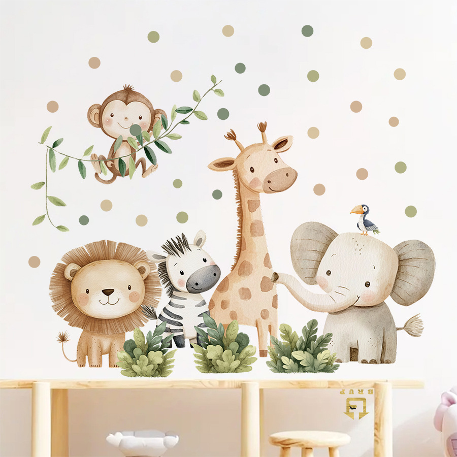 Autocollants muraux animaux de - Baby Nursery Hanging Decor avis et prix