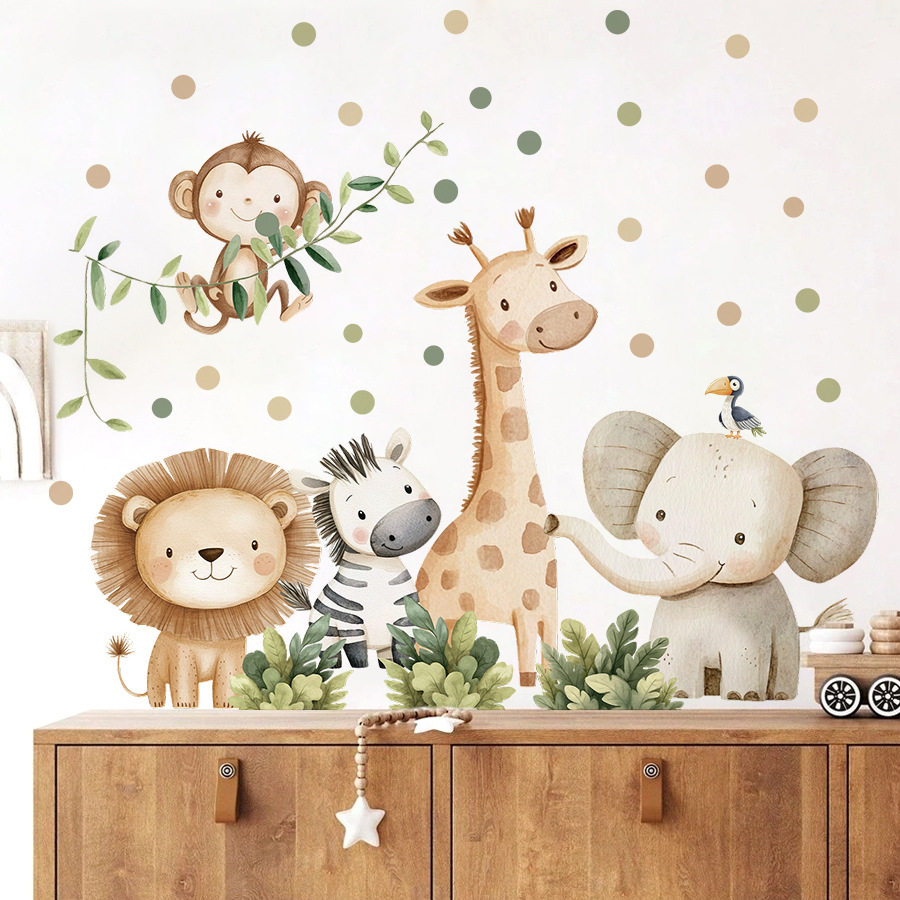 Autocollants muraux animaux de - Baby Nursery Hanging Decor avis et prix