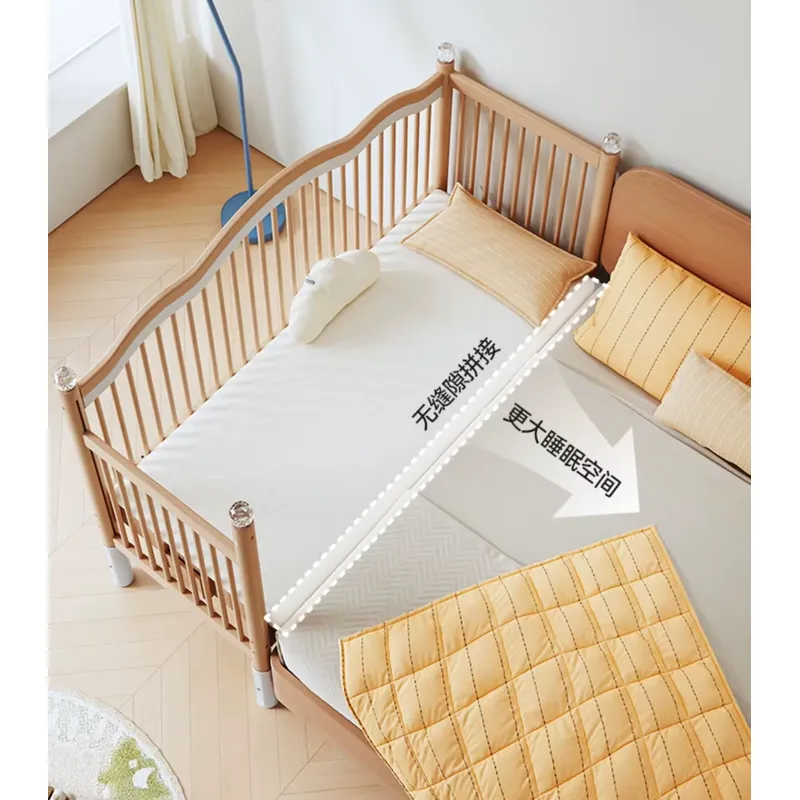Lit bébé en bois massif multif - Baby Nursery Co avis et prix