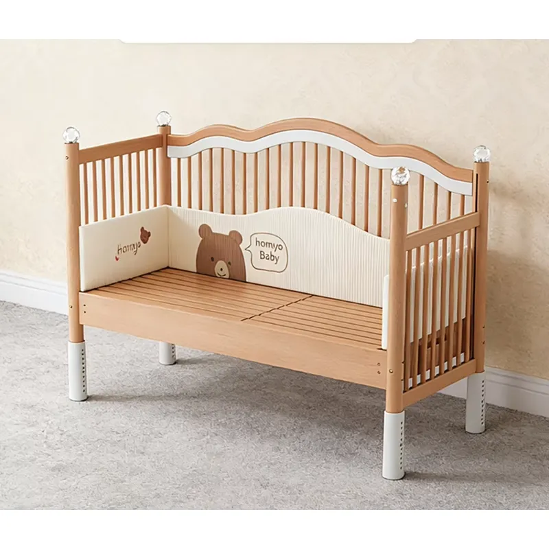 Lit bébé en bois massif multif - Baby Nursery Co avis et prix
