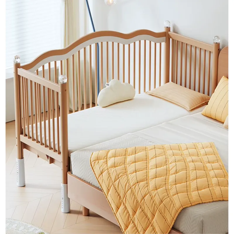 Lit bébé en bois massif multif - Baby Nursery Co avis et prix