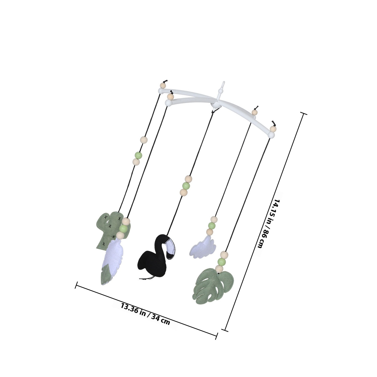 Mobile musical pour berceau, t - Baby Nursery Jungle Theme avis et prix