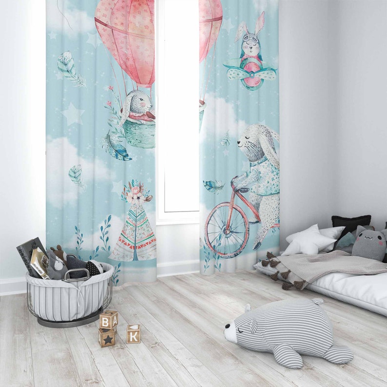 Rideau de chambre d'enfant en  - Baby Nursery Blackout Curtains avis et prix
