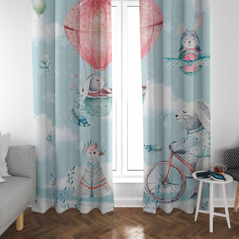 Rideau de chambre d'enfant en  - Baby Nursery Blackout Curtains avis et prix