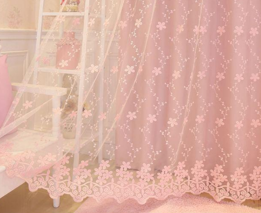 1 rideau transparent rose coré - Baby Nursery Blackout Curtains avis et prix
