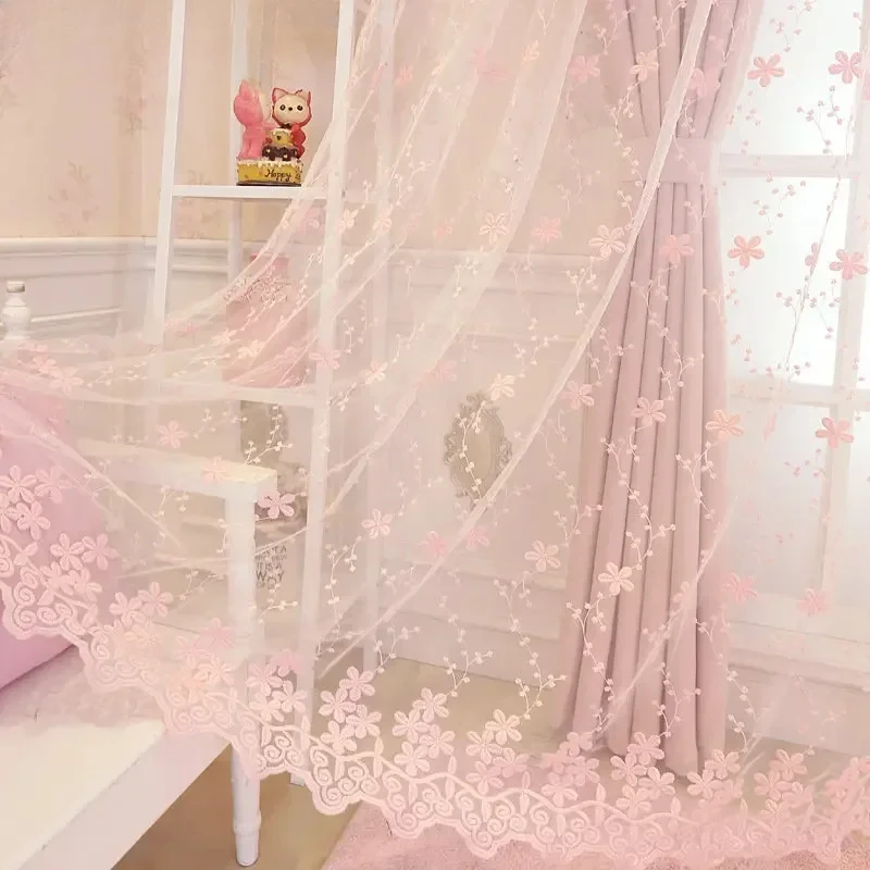 1 rideau transparent rose coré - Baby Nursery Blackout Curtains avis et prix