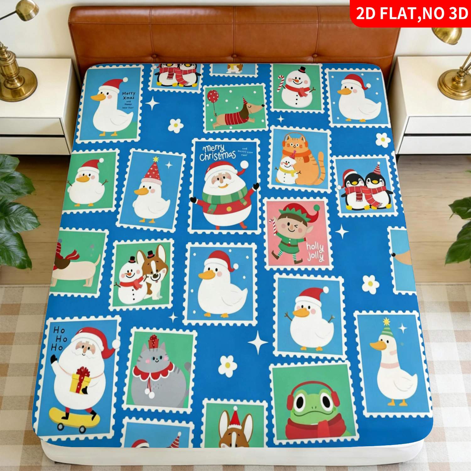 Ensemble de literie bleu à mot - Baby Nursery Animal Theme avis et prix