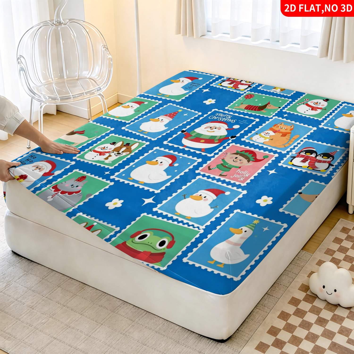Ensemble de literie bleu à mot - Baby Nursery Animal Theme avis et prix