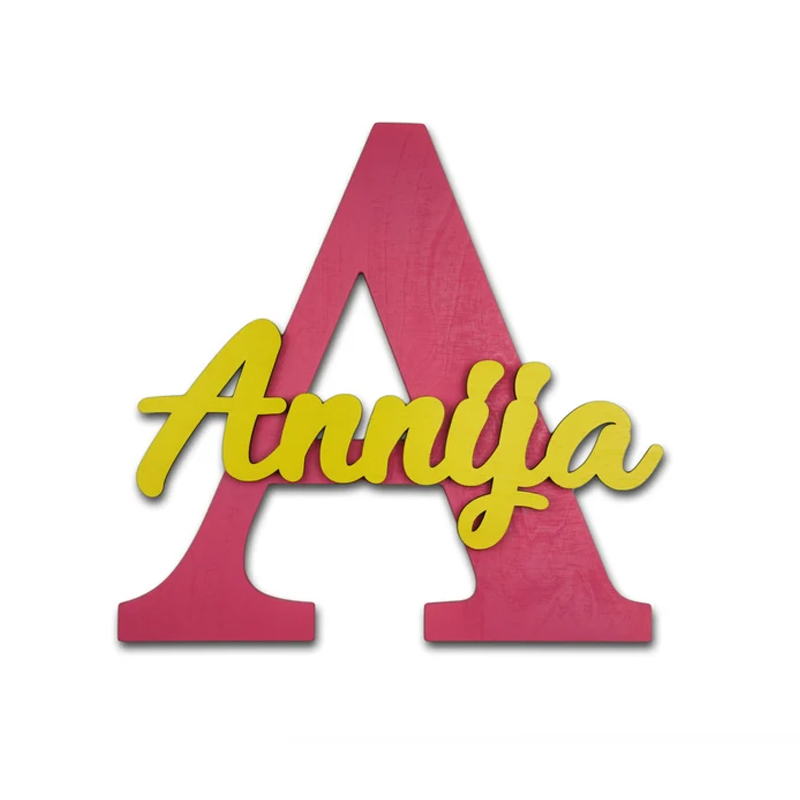 Lettres en bois, lettres mural - Baby Nursery Hanging Decor avis et prix