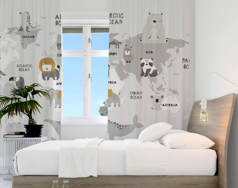Rideaux de chambre d'enfant av - Baby Nursery Blackout Curtains avis et prix