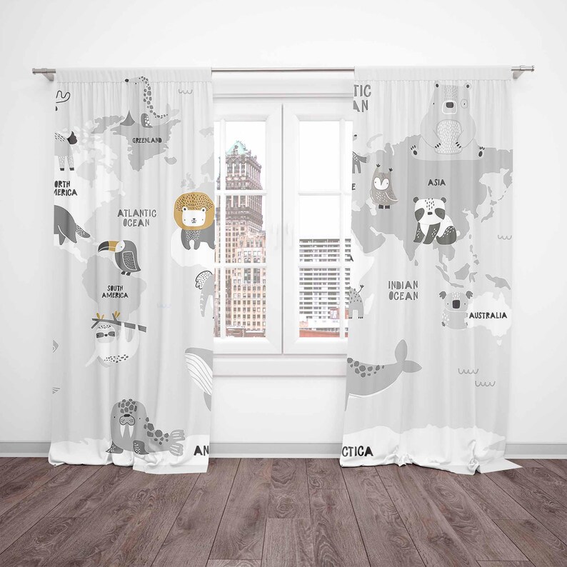 Rideaux de chambre d'enfant av - Baby Nursery Blackout Curtains avis et prix