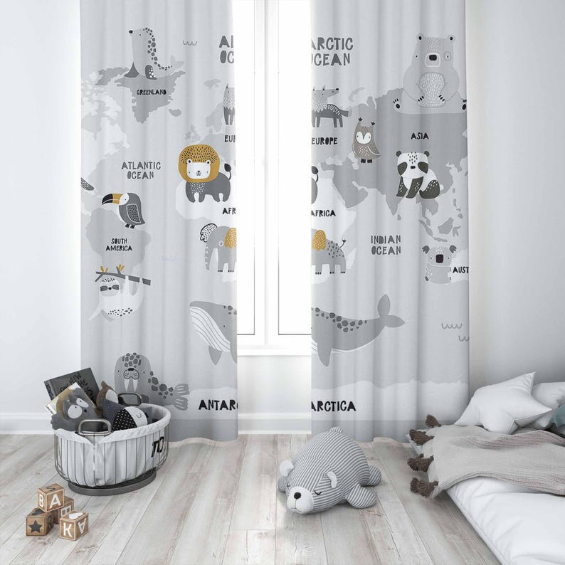 Rideaux de chambre d'enfant av - Baby Nursery Blackout Curtains avis et prix
