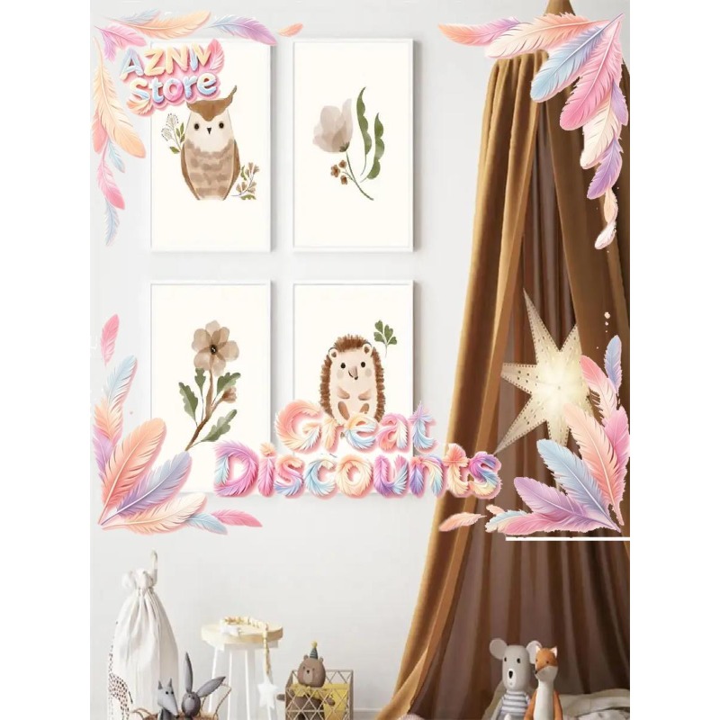 Décoration murale pour chambre - Baby Nursery Animal Theme avis et prix