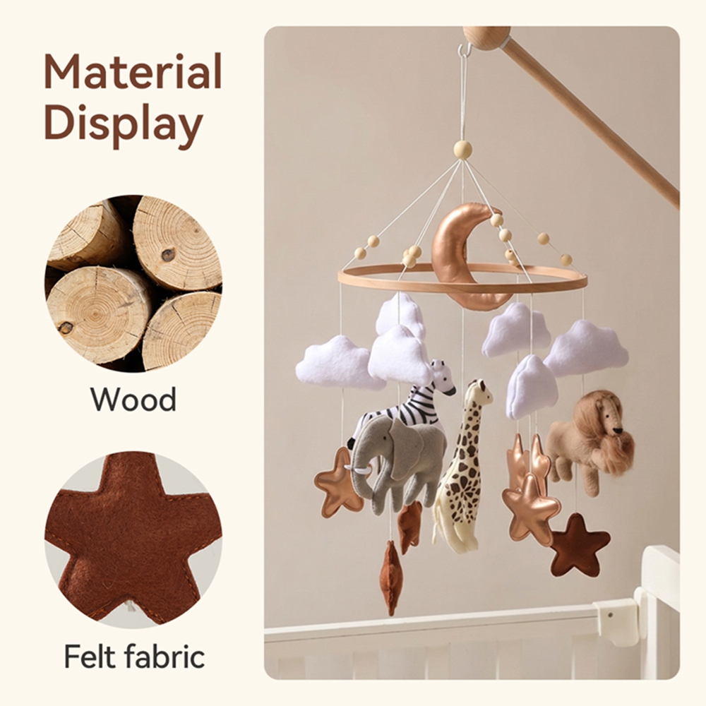 Lit en bois Cloche Bébé Bercea - Baby Nursery Music avis et prix
