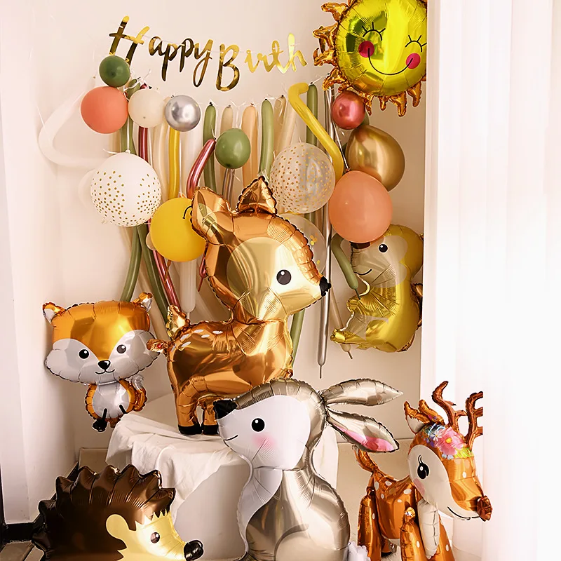 Ballon en aluminium Cerf Thème - Baby Nursery Jungle Theme avis et prix