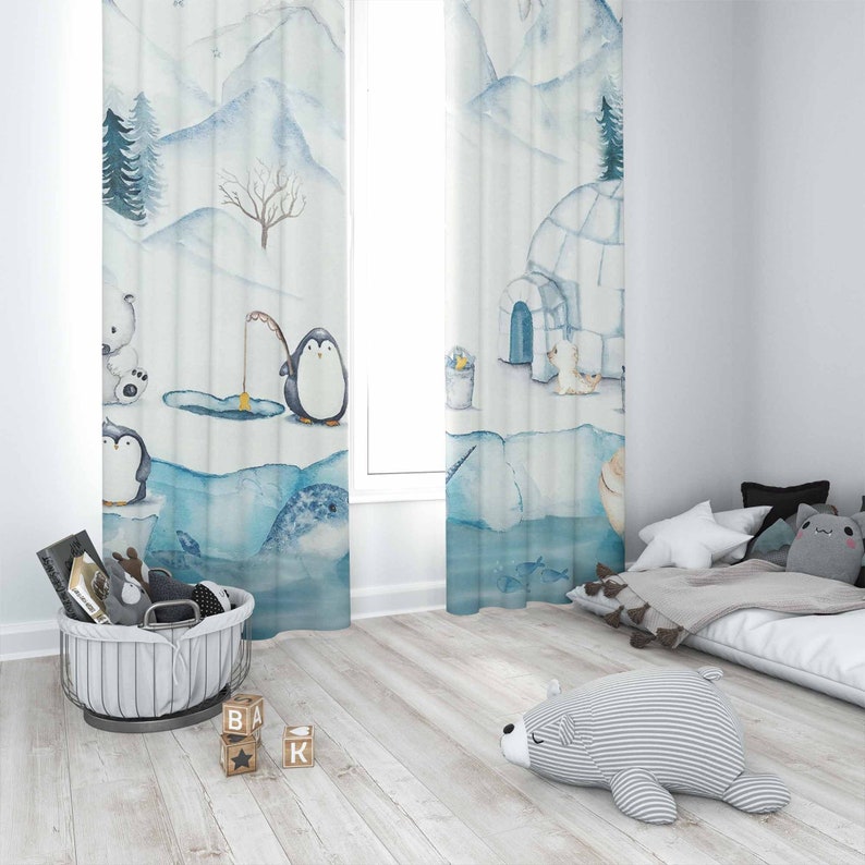 Rideau de chambre d'enfant ani - Baby Nursery Blackout Curtains avis et prix