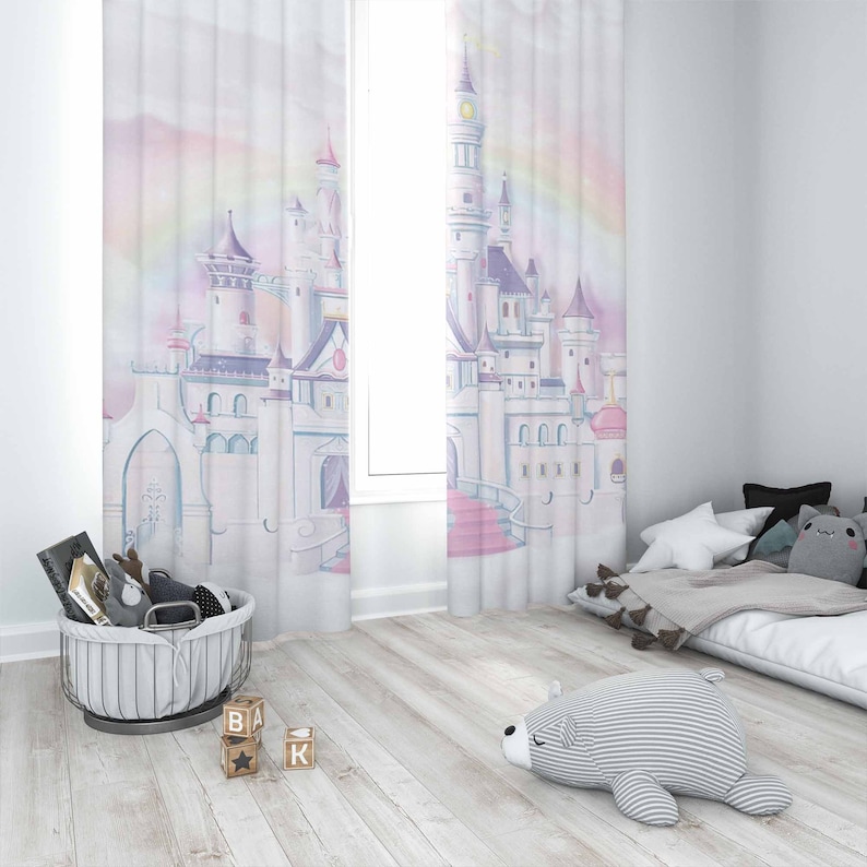 Rideau de chambre d'enfant châ - Baby Nursery Blackout Curtains avis et prix