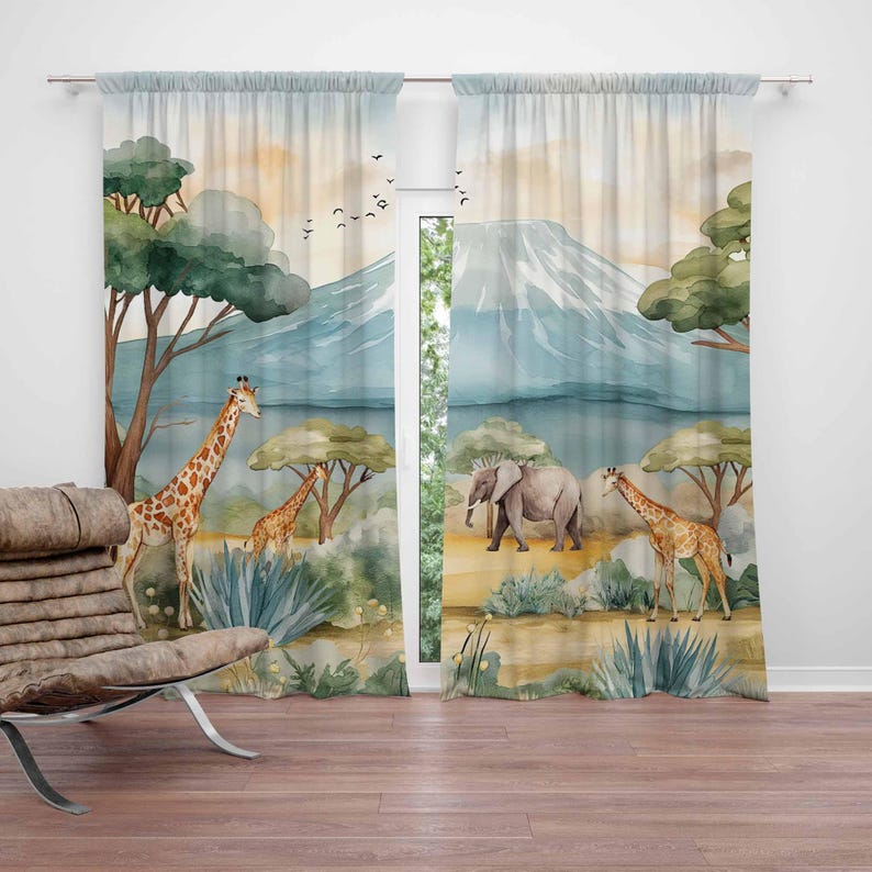 Rideaux occultants pour chambr - Baby Nursery Blackout Curtains avis et prix