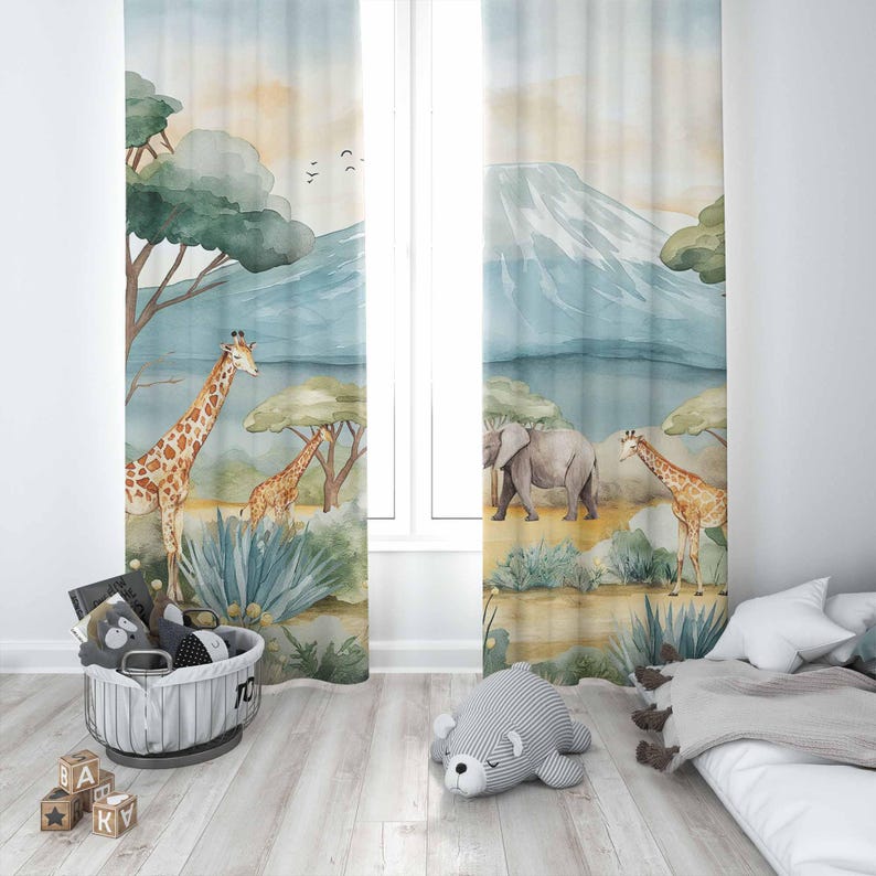 Rideaux occultants pour chambr - Baby Nursery Blackout Curtains avis et prix