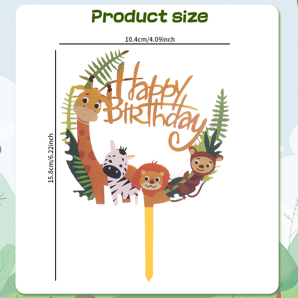 2 pièces de décorations de gât - Baby Nursery Jungle Theme avis et prix