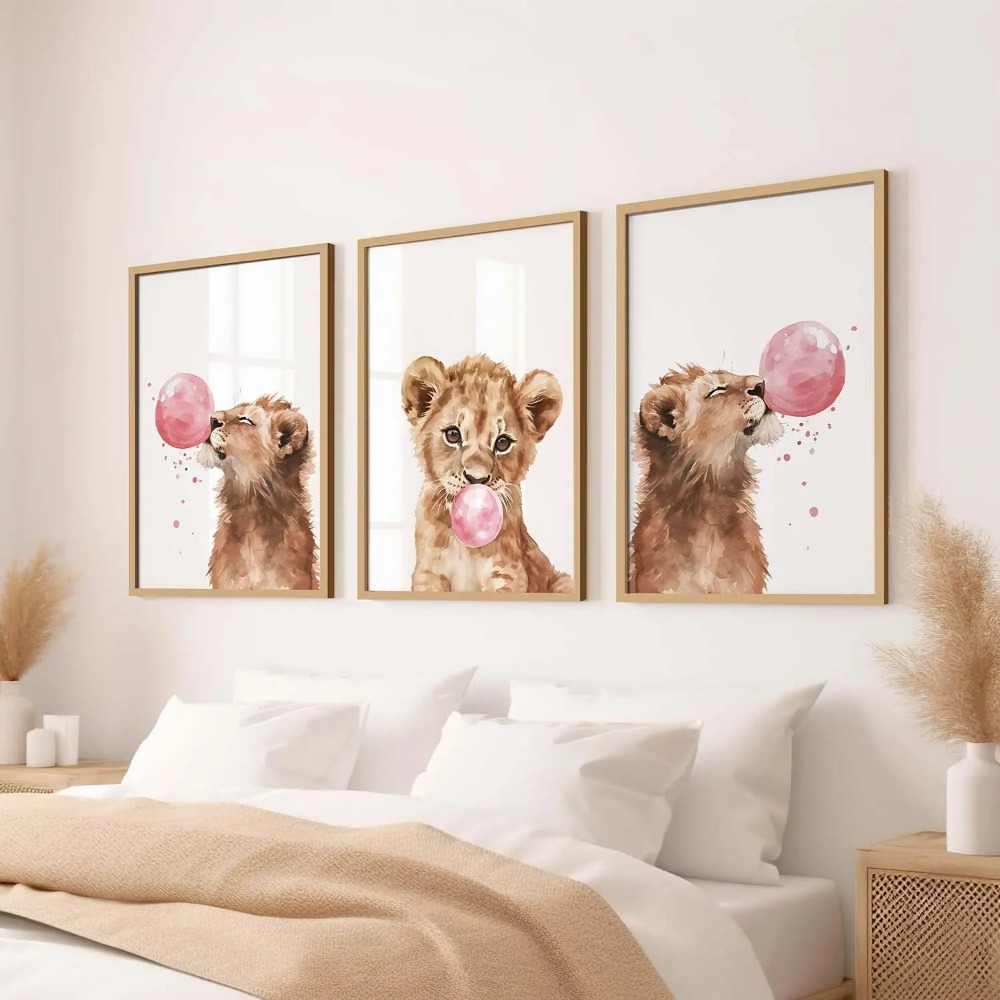 Ensemble d'art mural pour cham - Baby Nursery Jungle Theme avis et prix