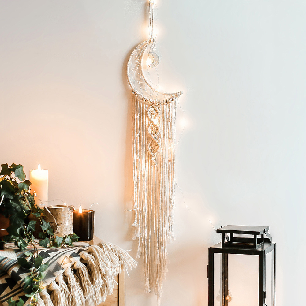 Attrape-rêves en macramé Boho, - Baby Nursery Hanging Decor avis et prix