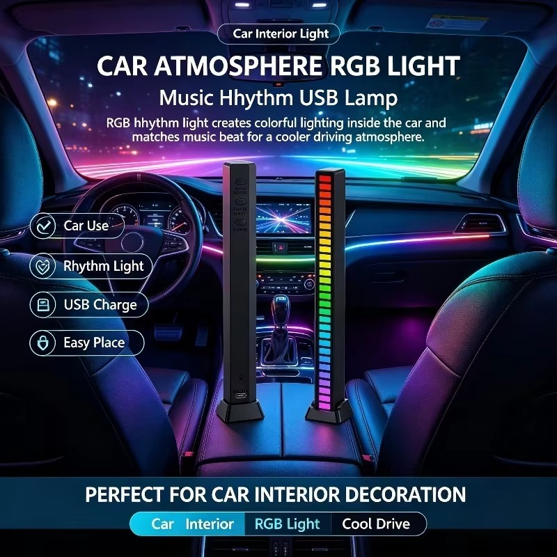 Lampe de bureau RGB, synchroni - Baby Nursery Music avis et prix
