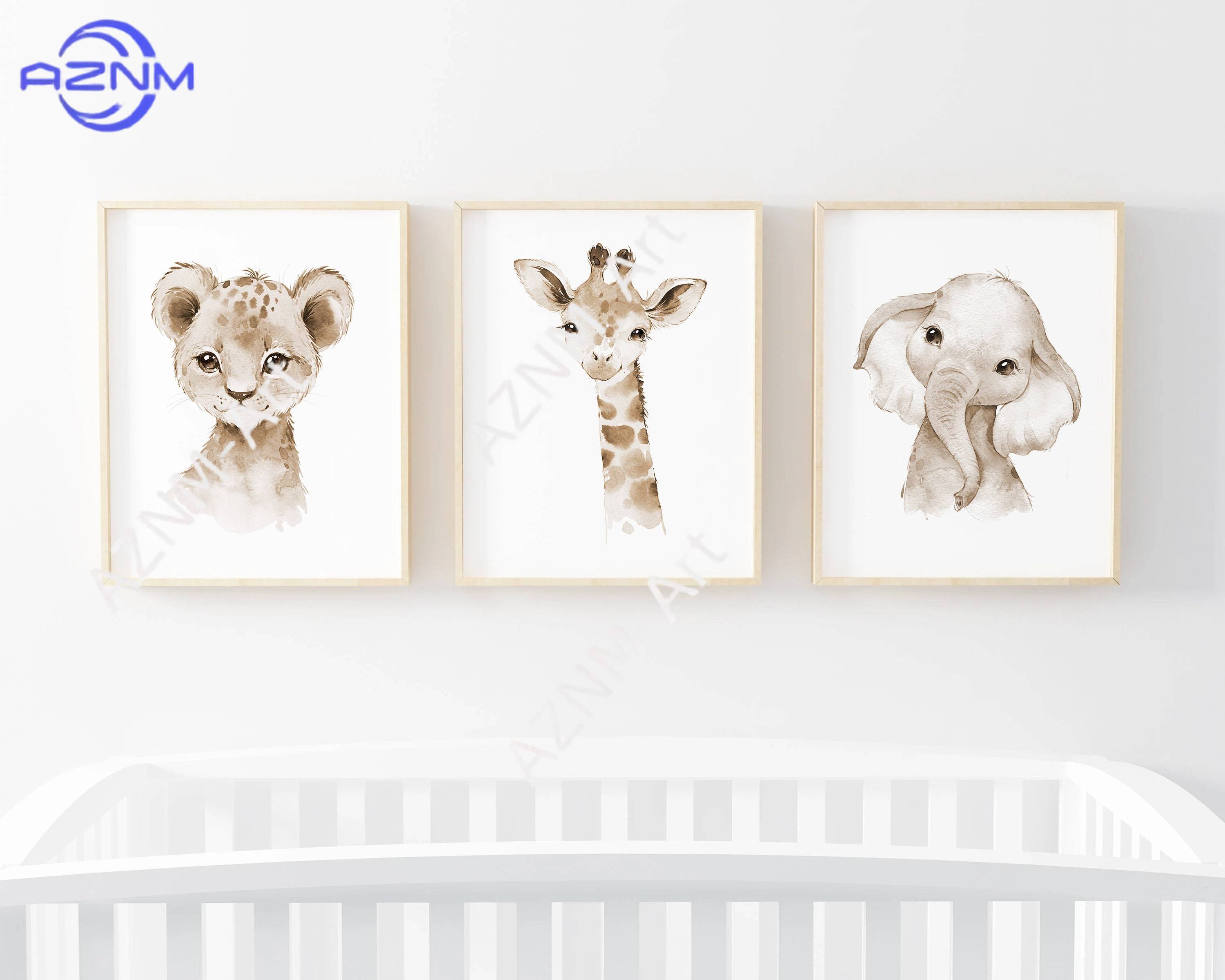 Décoration murale animaux de l - Baby Nursery Gender Neutral avis et prix